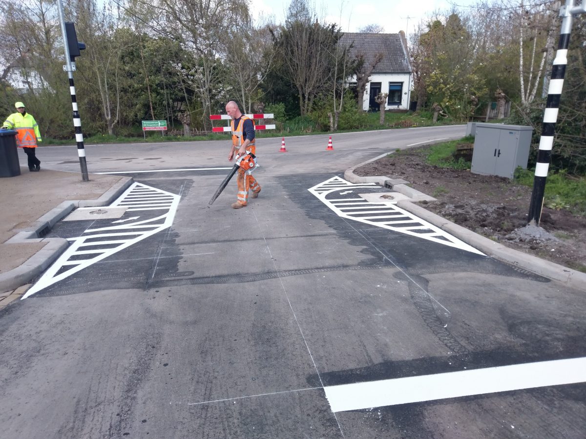 Thermoplast Wegmarkering Van 123markeringen nl